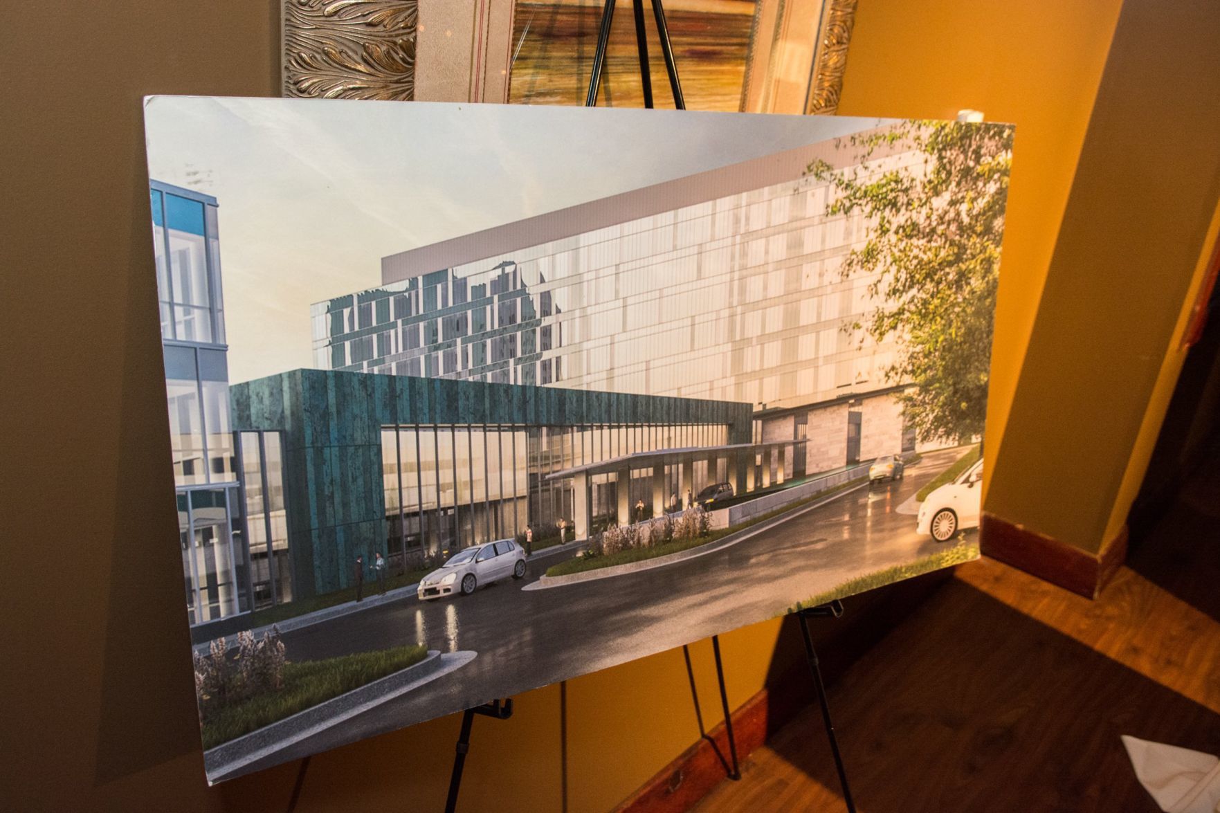 Renderings of new developments